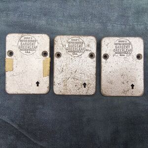 Sargent & Greenleaf Group 2 - R6700 Lock Backplates S&G Manipulation Proof